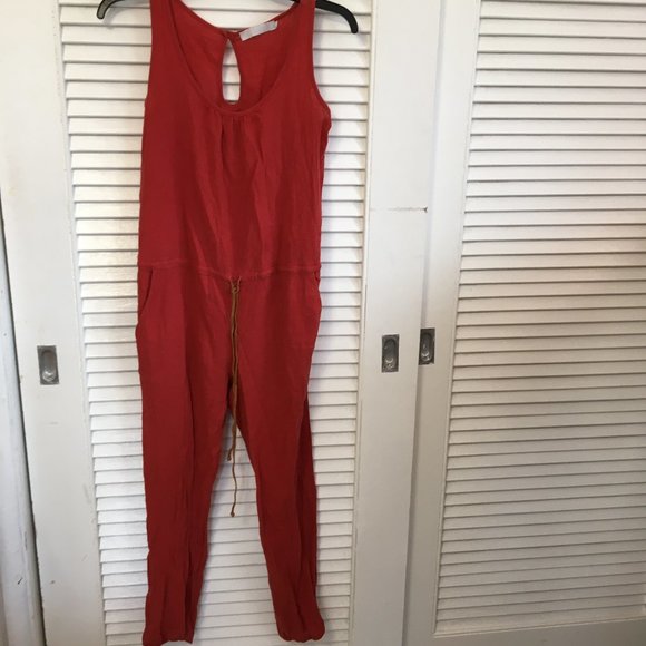 Anthropologie x Kain Label Burnt Orange Jumpsuit - Picture 1 of 7